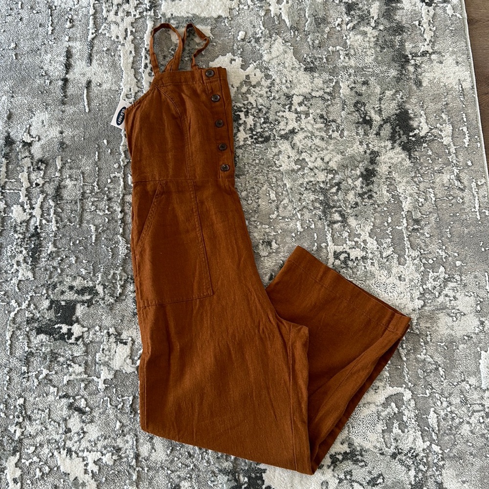 Old Navy Linen Blend Jumpsuit